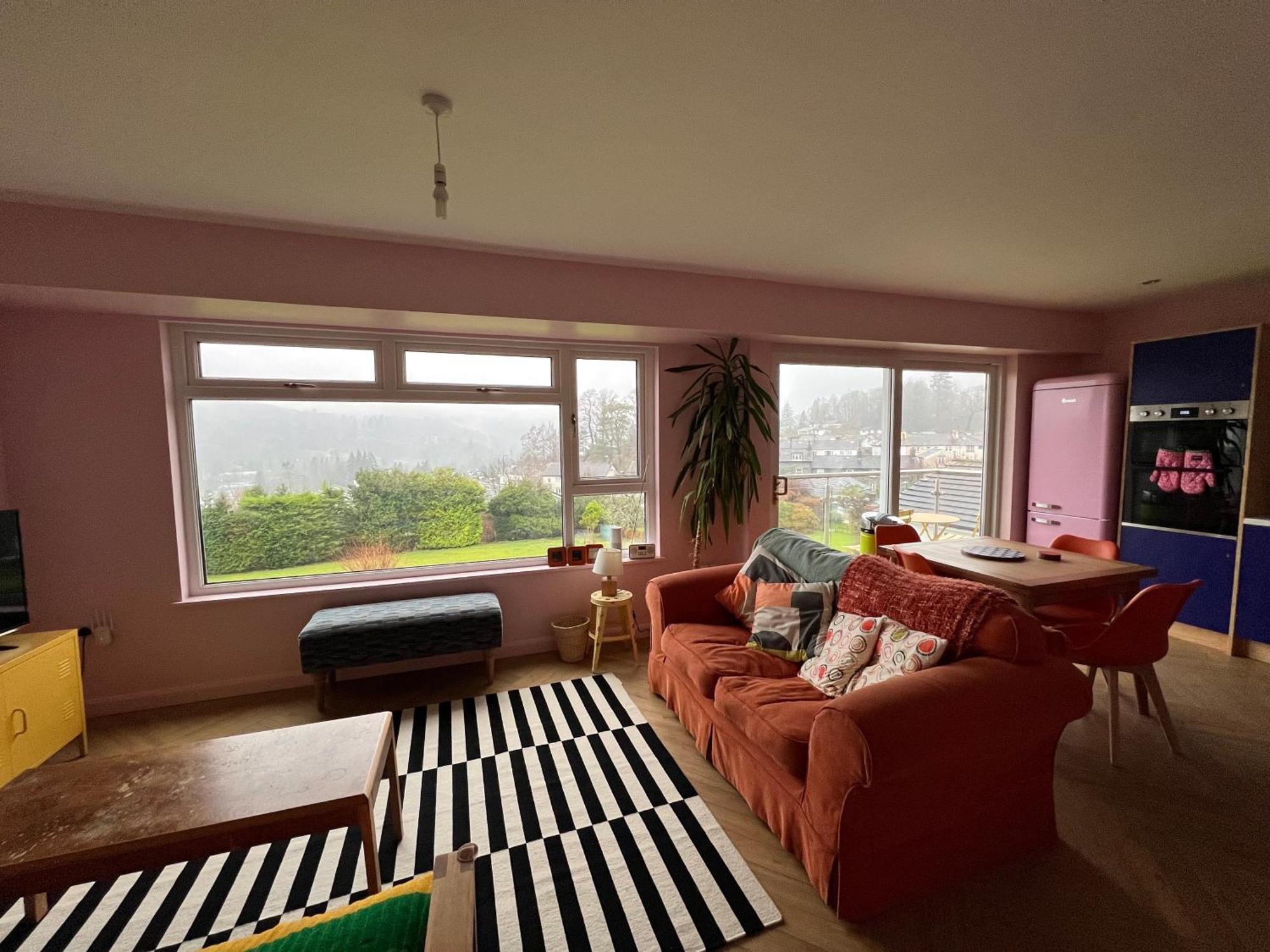Rainbow Retreat With Stunning Panoramic Views Apartment Ембълсайд Екстериор снимка
